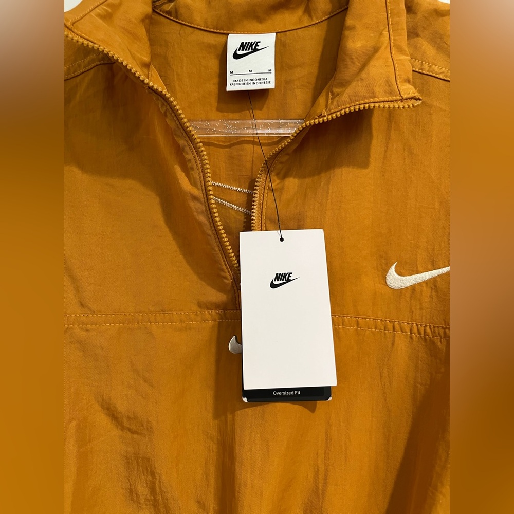 Nike Swooshwear Nylon‎ Desert Ochre/Orange Dress Sz. M NWT - Picture 4 of 13
